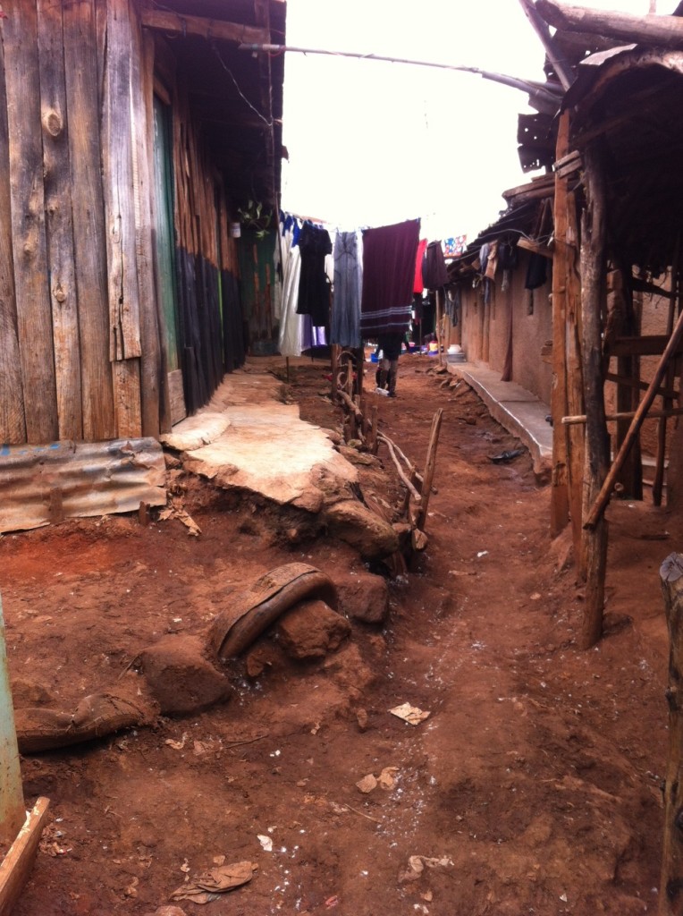 Dette er fra den bedre delen av slummen