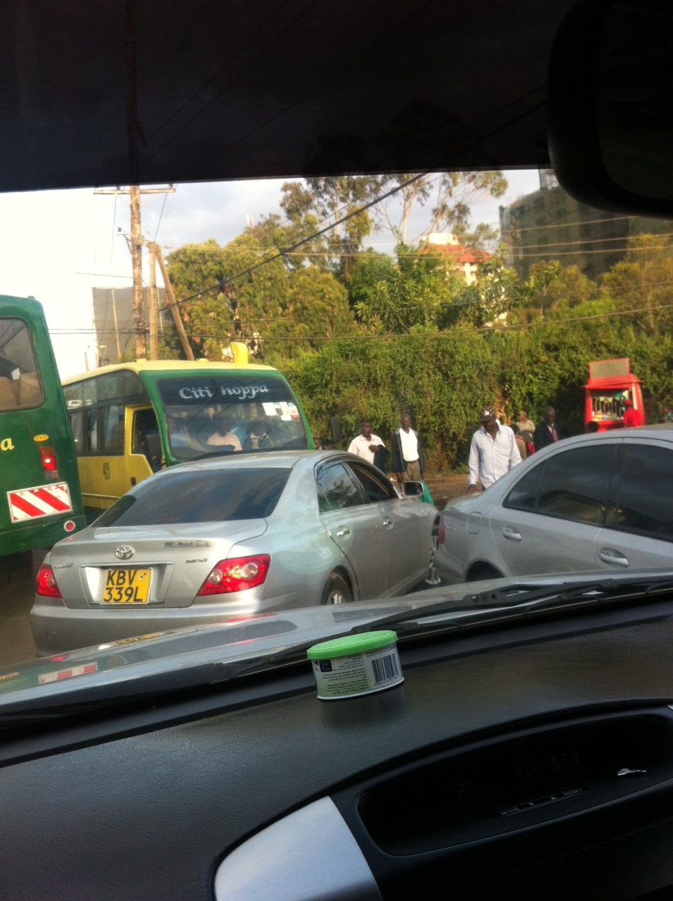Kommer garantert ikke til å savne trafikken i Kenya i hvert fall.....