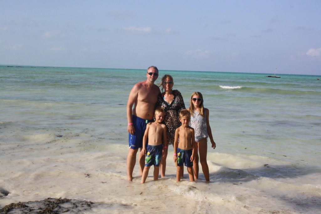 Pettersen Family at Zanzibar